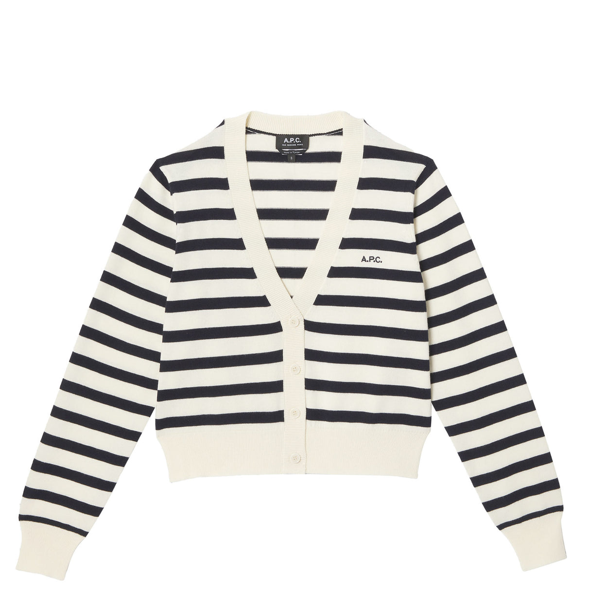 A.P.C. GAELLE CARDIGAN, Off-White