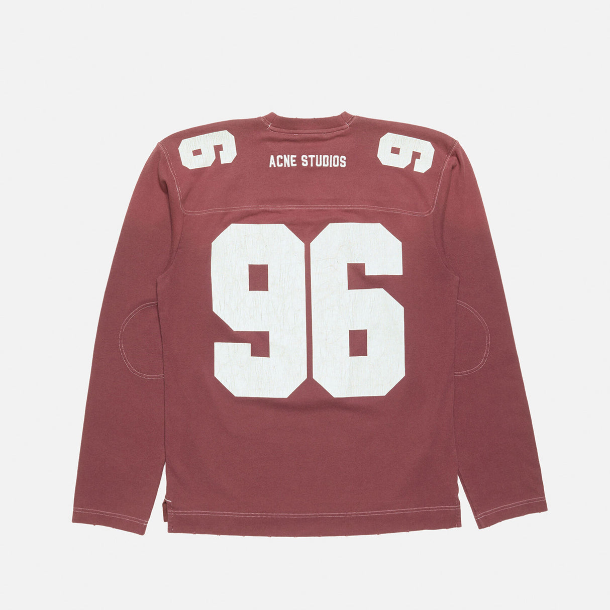 Acne Studios LOGO JERSEY T-SHIRT, Faded Red