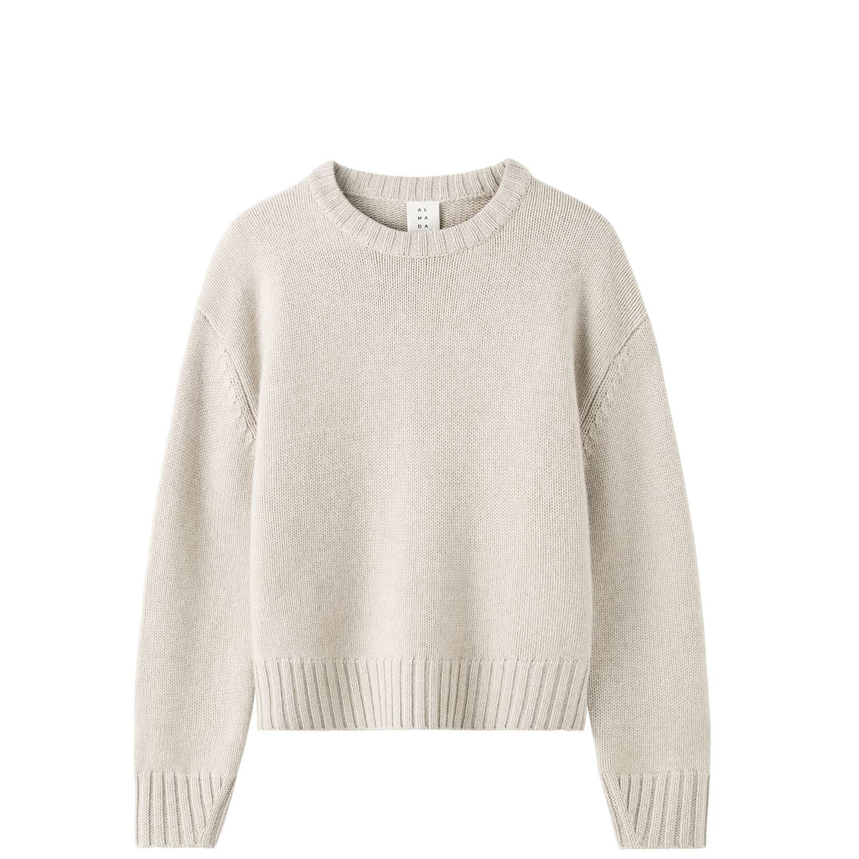 Almada Label CRU CREWNECK SWEATER, Taupe
