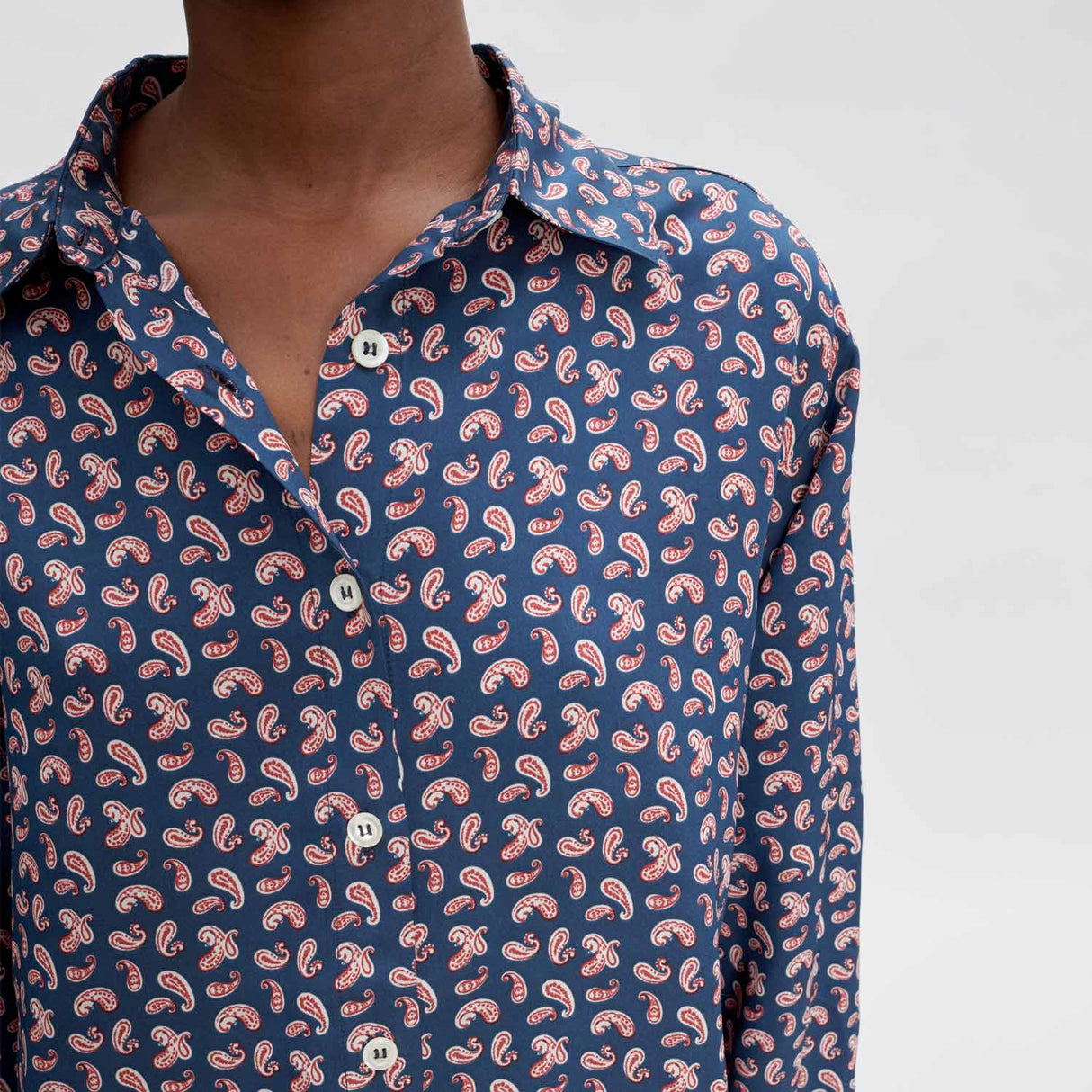 A.P.C. GABRIELLE SHIRT, Blue