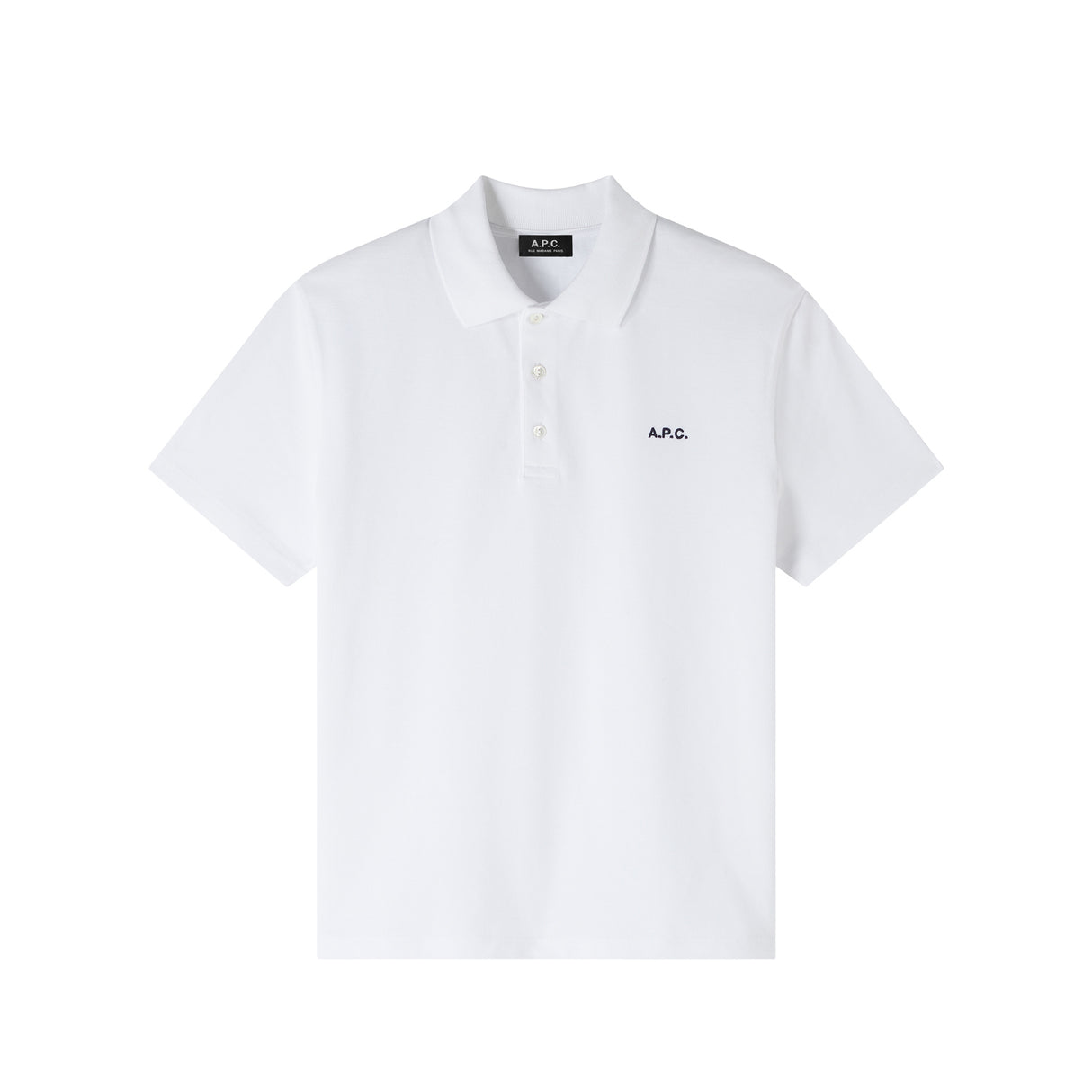 A.P.C. STANDARD POLO SHIRT, White