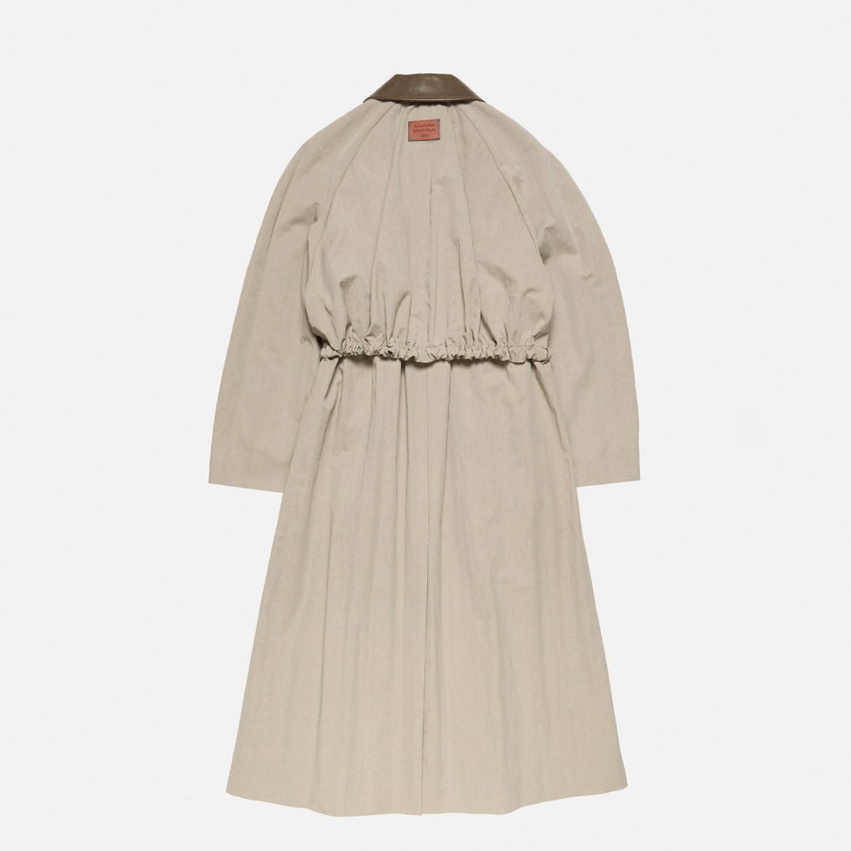 Acne Studios BELTED TRENCHCOAT, Khaki Grey