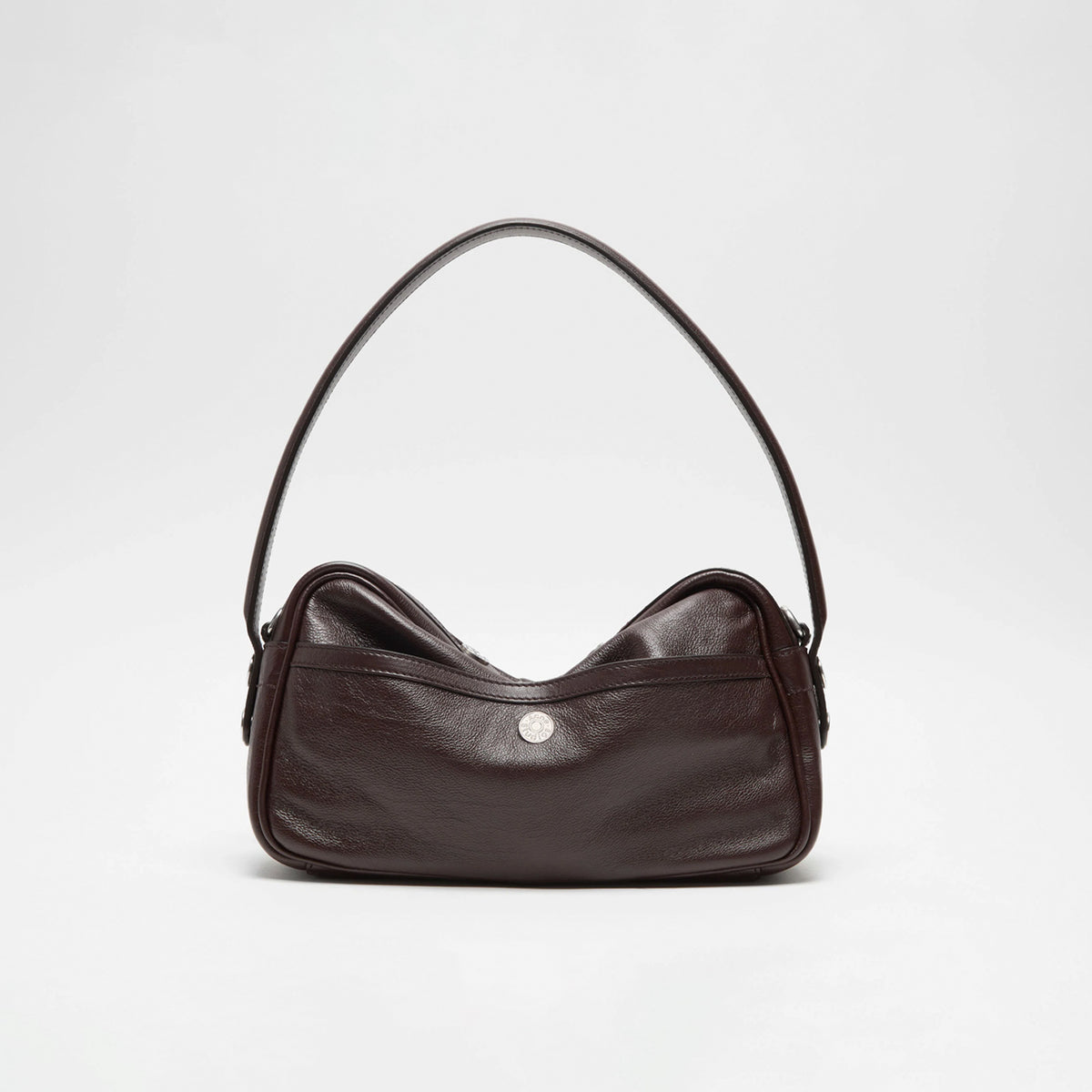 Acne Studios CAMERO PARTY SHOULDER BAG, Chocolate Brown