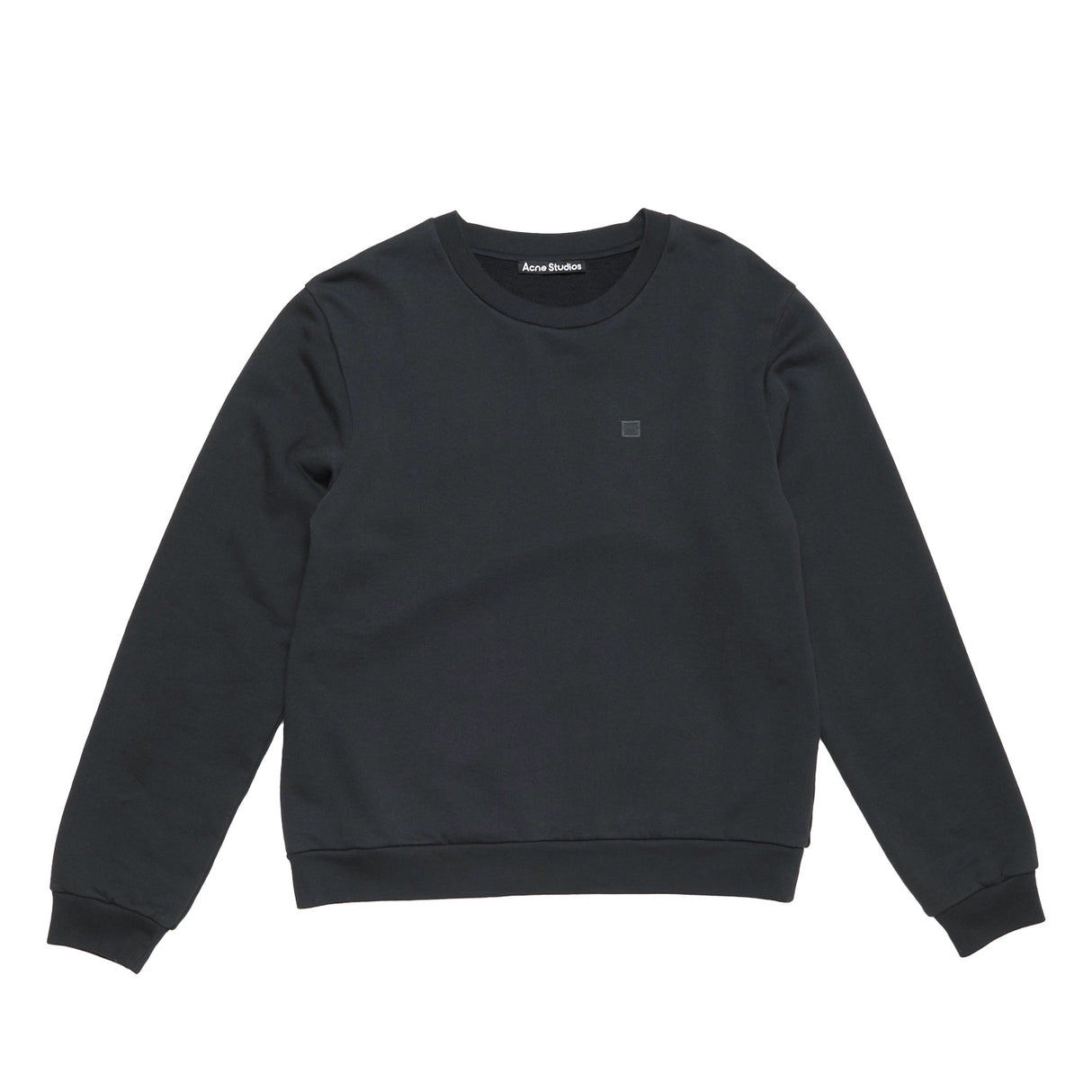 Acne Studios CREW NECK FLEECE SWEATER, Black