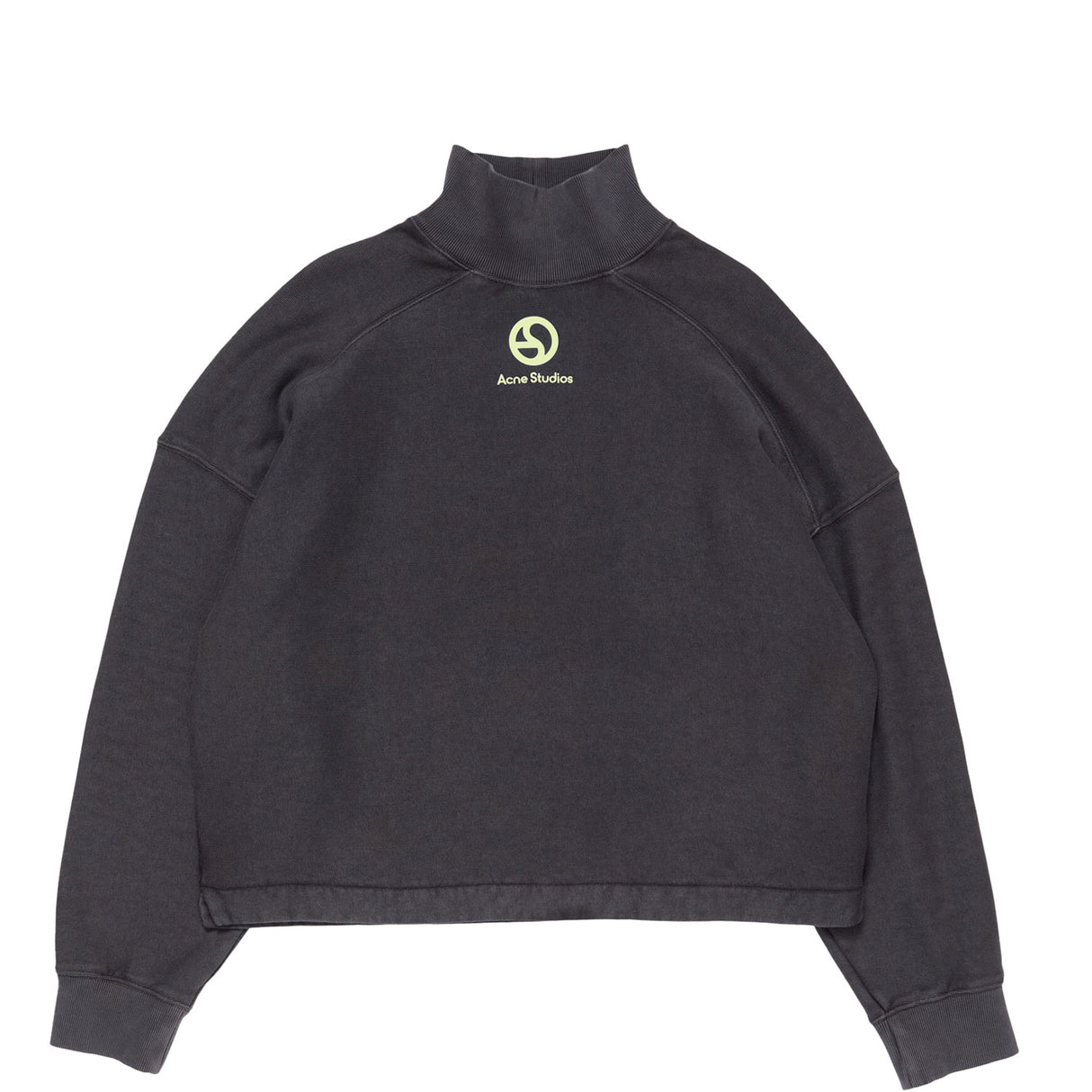 Acne Studios FLEECE SWEATER, Faded Black