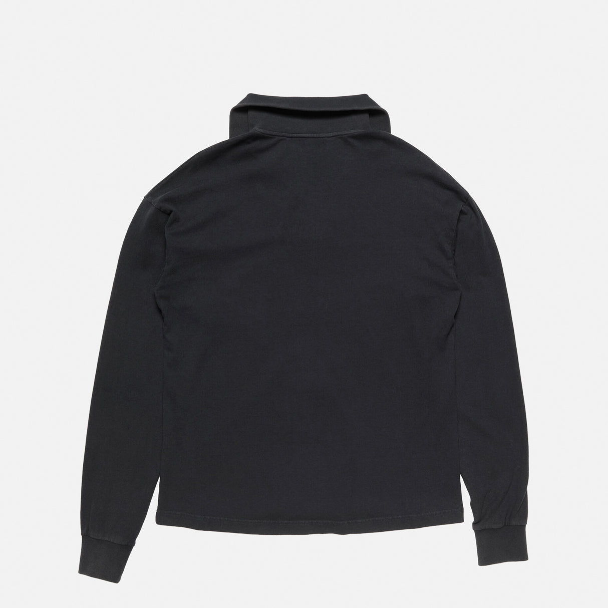 Acne Studios HALF-ZIP LOGO SWEATSHIRT, Black