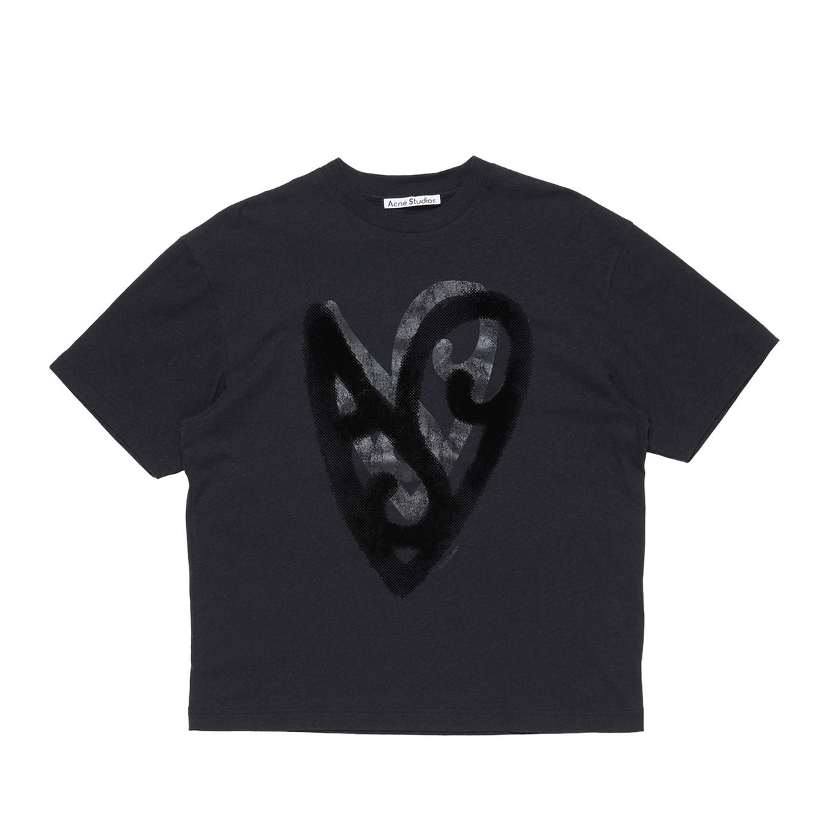 Acne Studios LOGO T-SHIRT - RELAXED FIT, Black