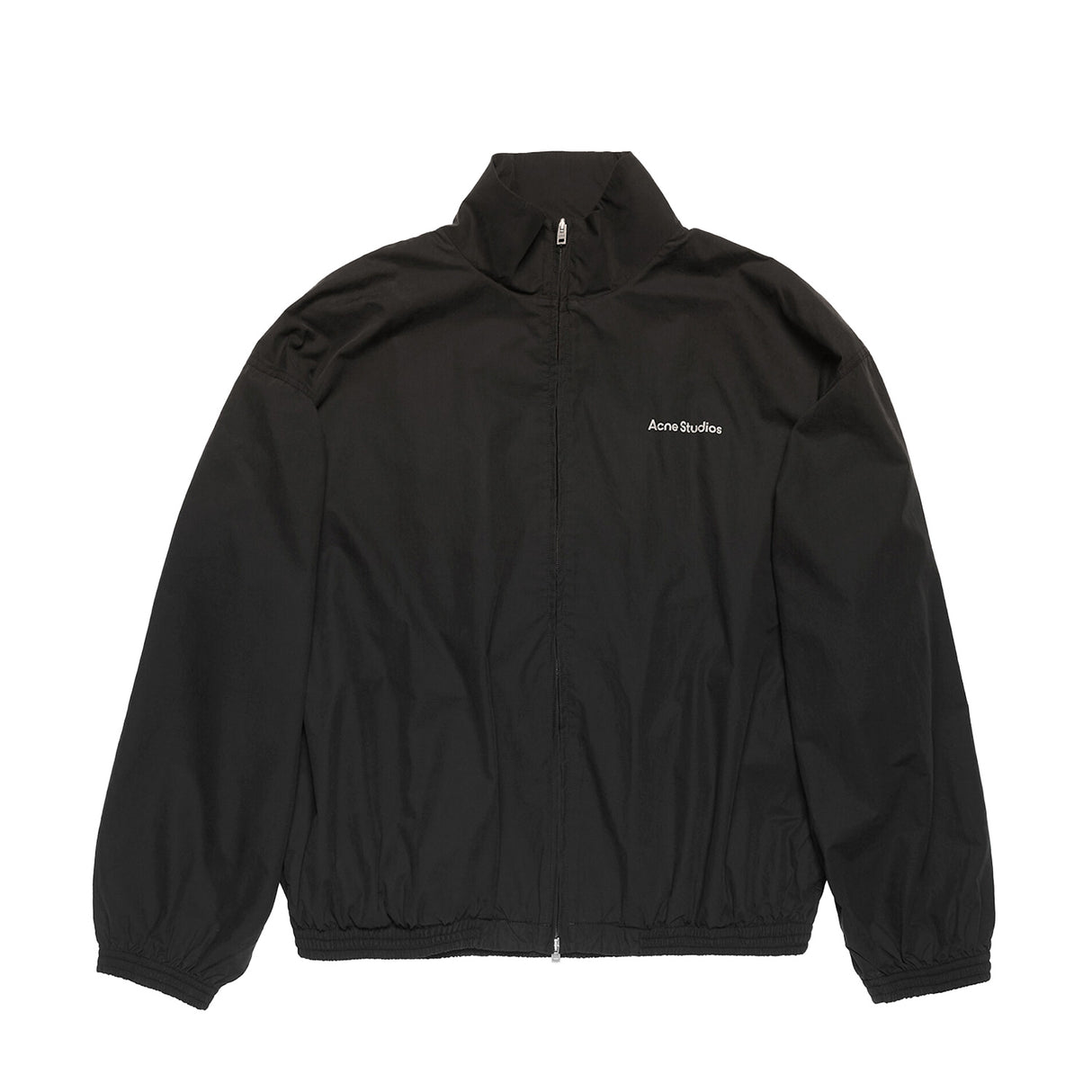 Acne Studios LOGO ZIPPER JACKET, Black