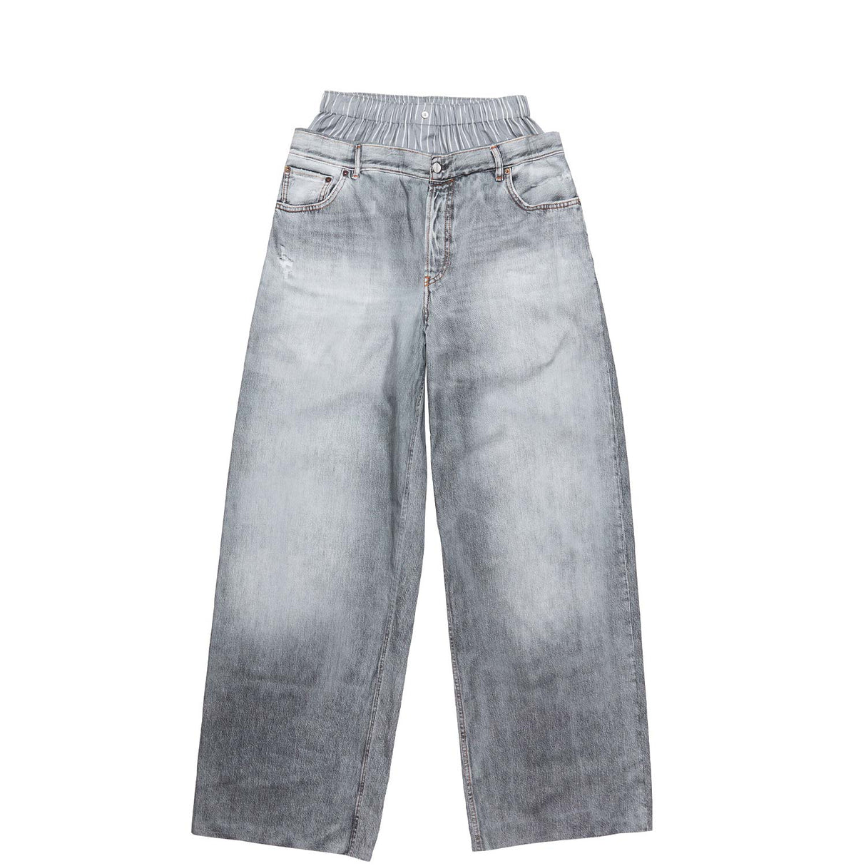 Acne Studios PRINTED TROUSERS, Grey