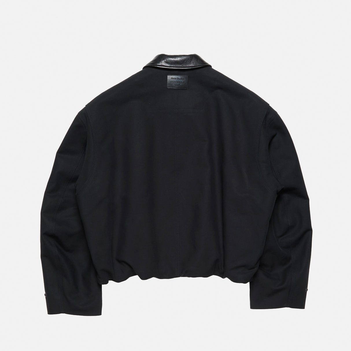 Acne Studios TWILL BOMBER JACKET, Black
