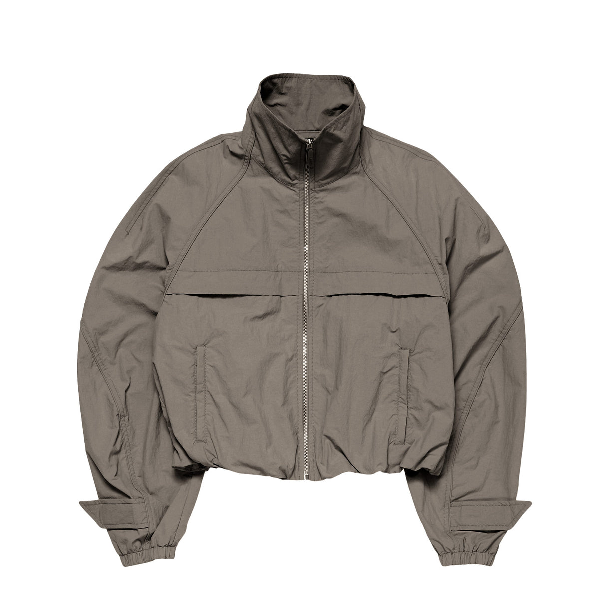 Acne Studios NYLON JACKET, Mud Grey
