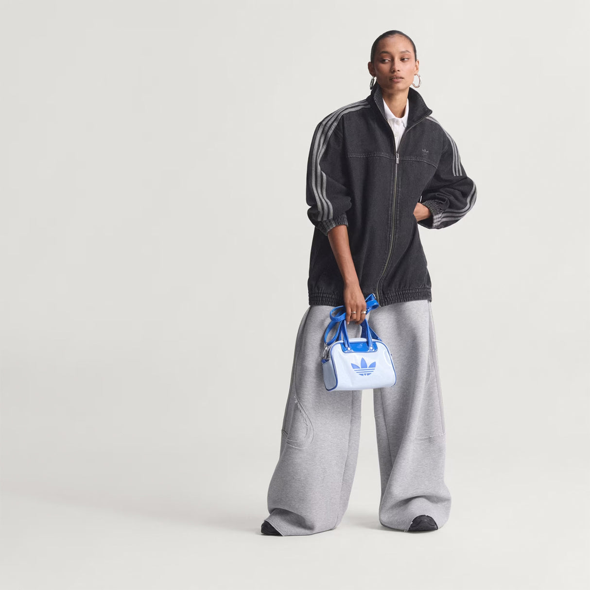 Adidas FIREBIRD ADILENIUM TRACK TOP, True Black Denim