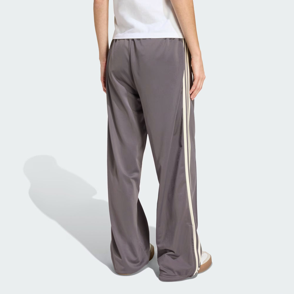 Adidas FIREBIRD LOOSE TRACK TROUSERS, Charcoal/Cream White