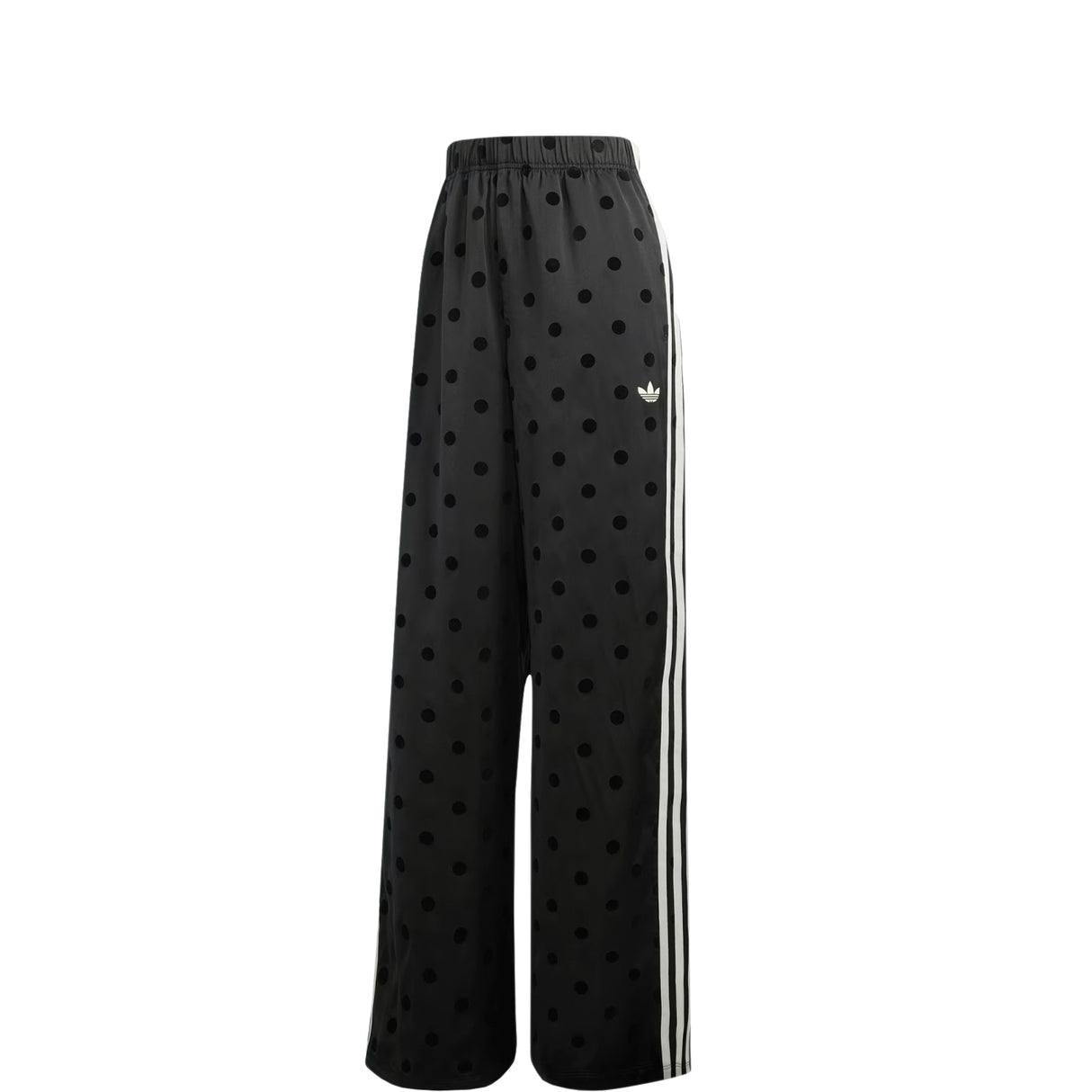 Adidas SATIN POLKA DOTS WIDE LEG PANTS, Black