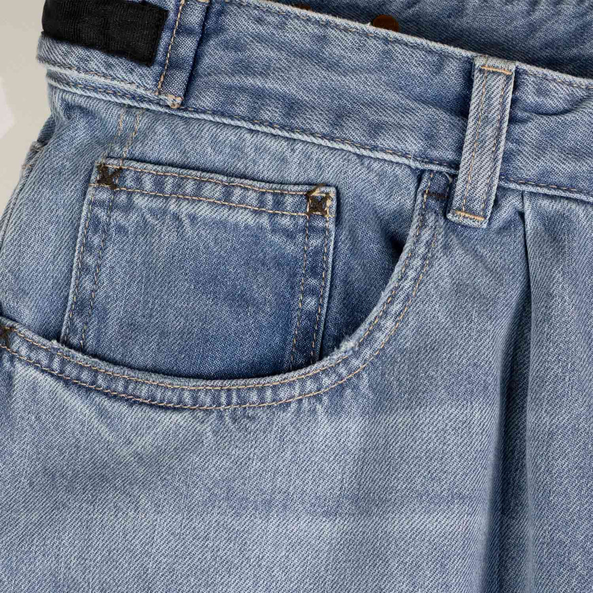 Adnym Atelier HACK JEANS, Flea Blue