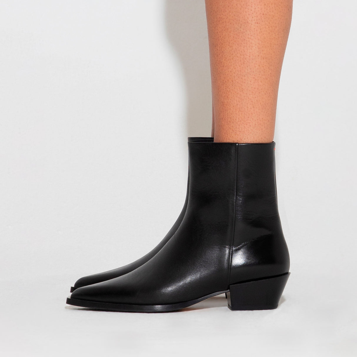 Aeyde RUBY ANKLE BOOT, Black - Image 3