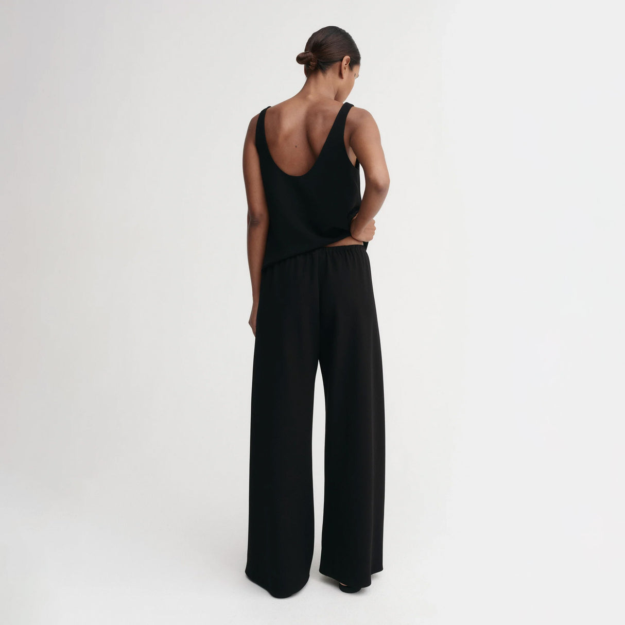 Almada Label BEA CREPE PANTS, Black