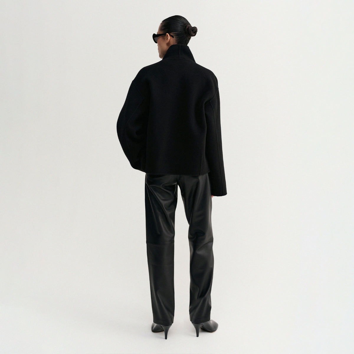 Almada Label CADIE DOUBLÉ JACKET, Black