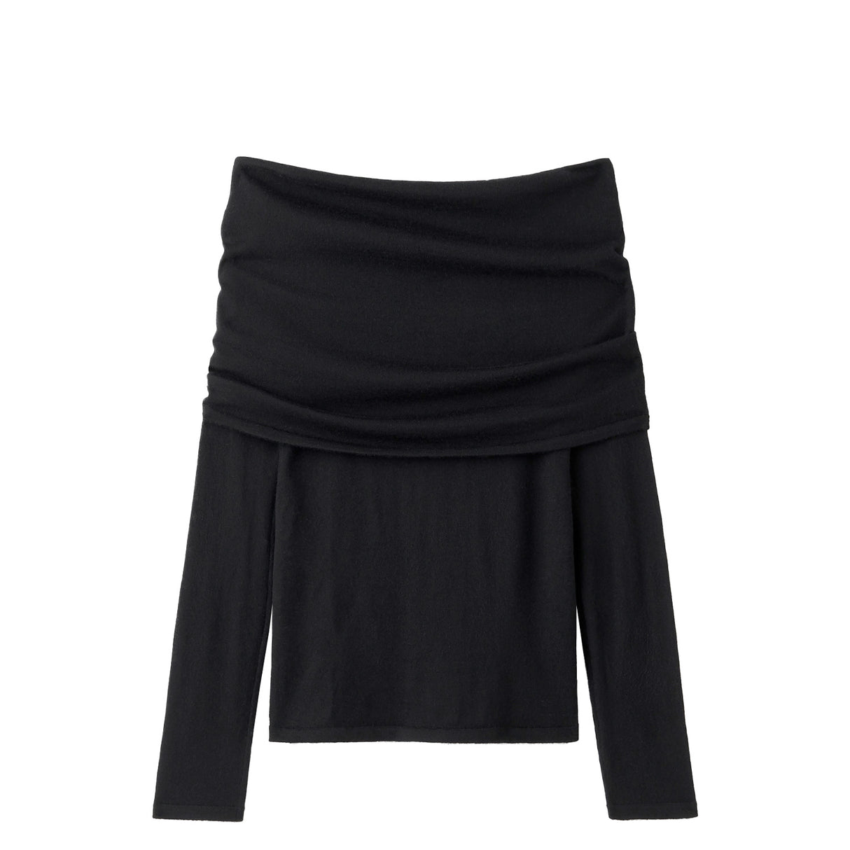 Almada Label CARA OFF SHOULDER TOP, Black