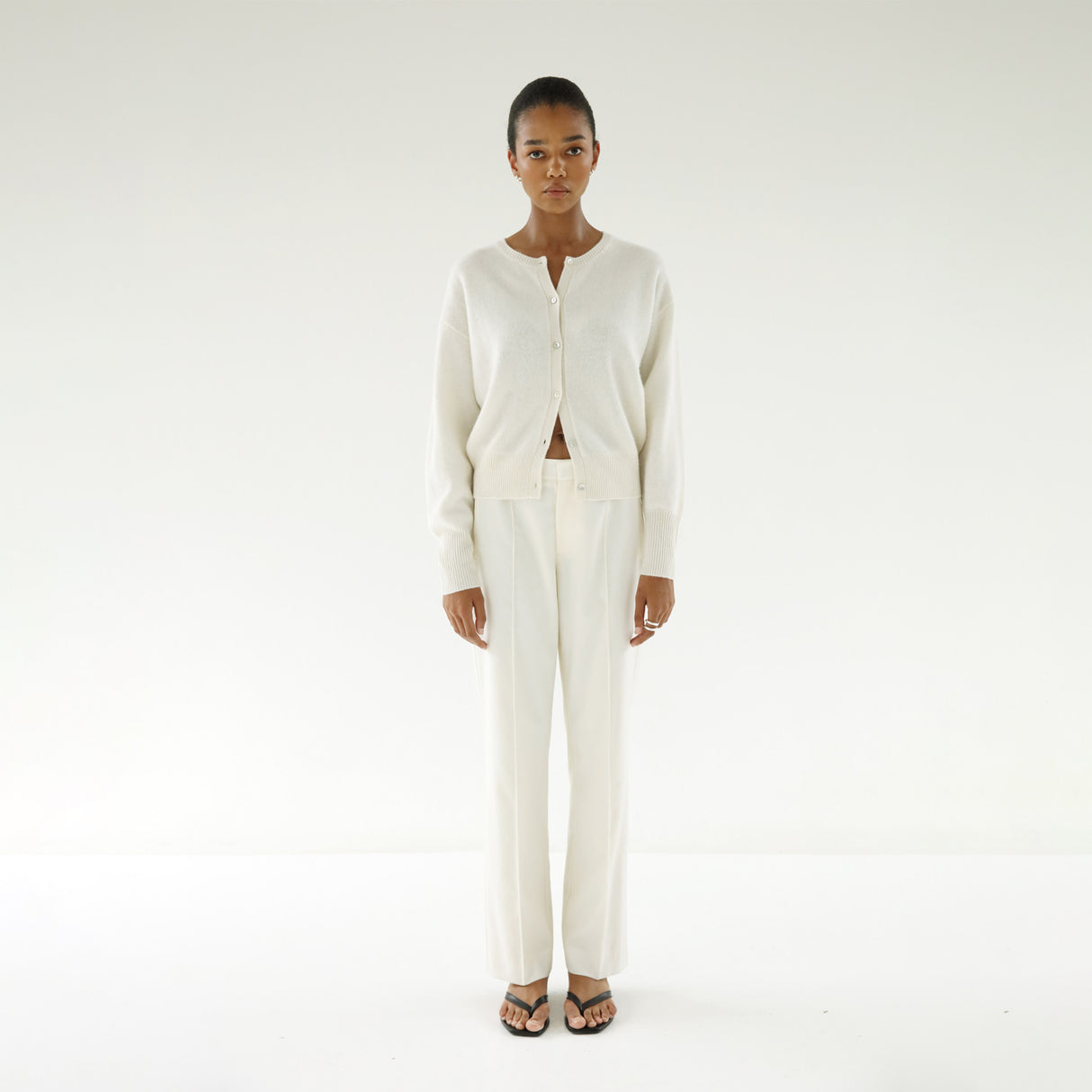 Almada Label COCO CARDIGAN, Cream