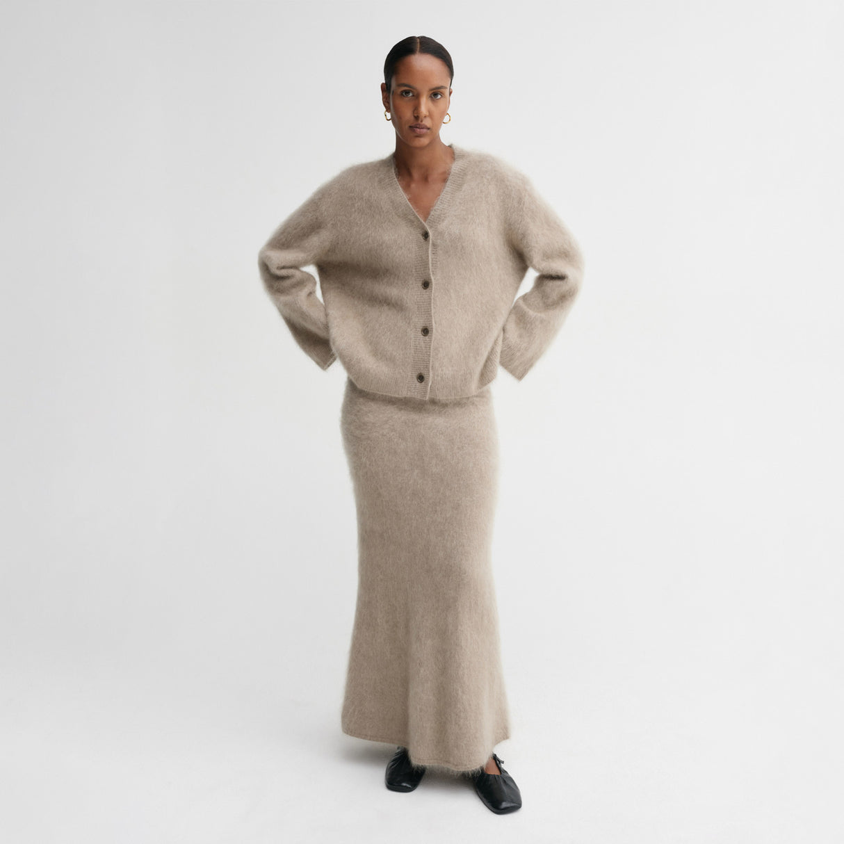 Almada Label MACY CARDIGAN, Nougat