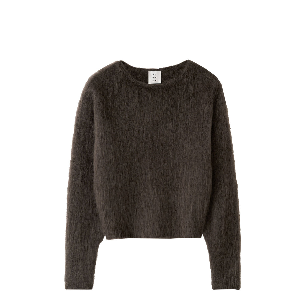 Almada Label ZOE CREWNECK SWEATER, Chocolate