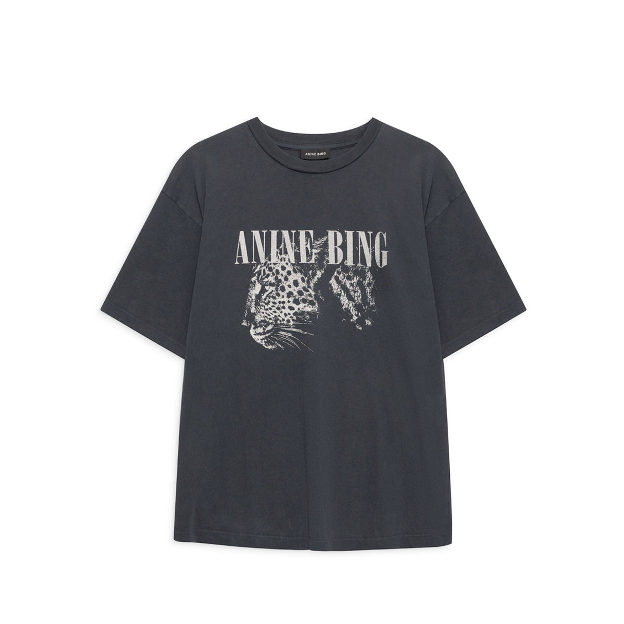 Anine Bing COHEN TEE, Washed Black