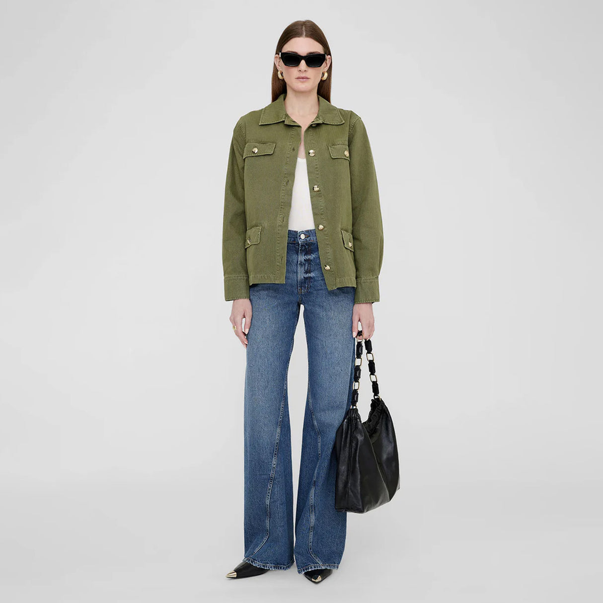 Anine Bing COREY JACKET, Army Green