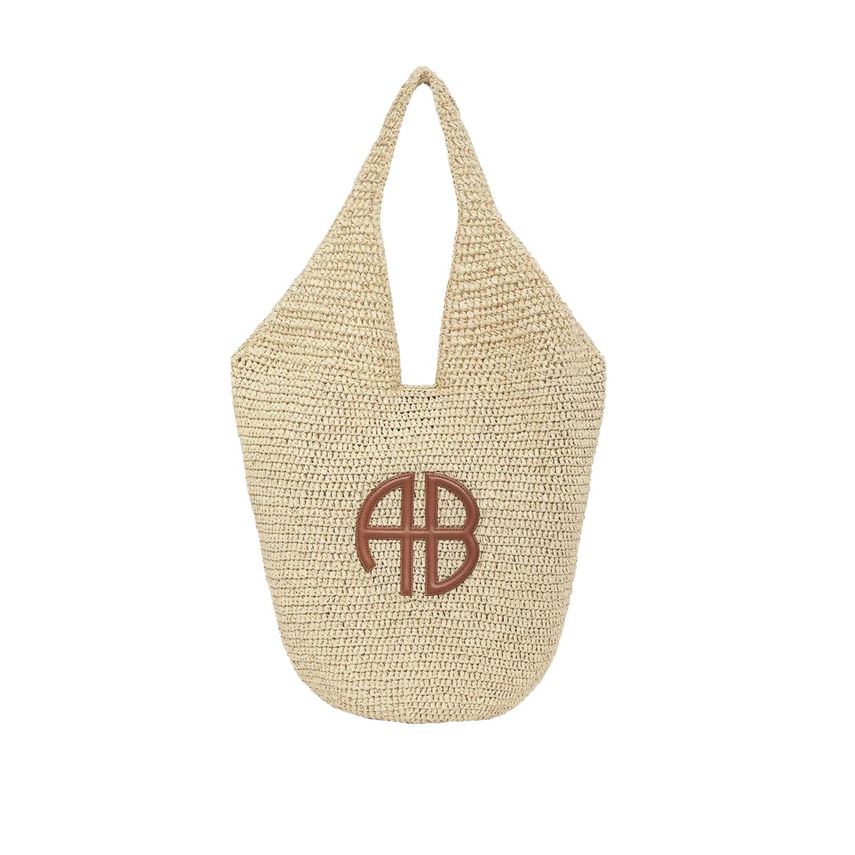 Anine Bing LARGE LEAH HOBO, Tan