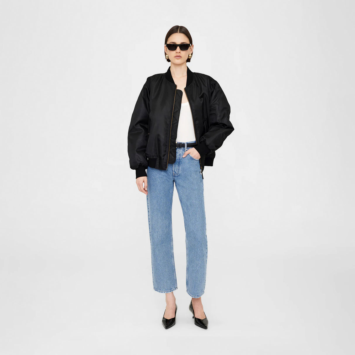 Anine Bing LEON BOMBER, Black