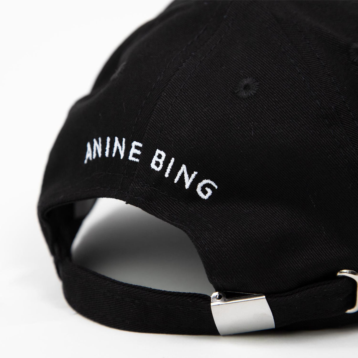 Anine Bing JEREMY BASEBALL CAP, Black