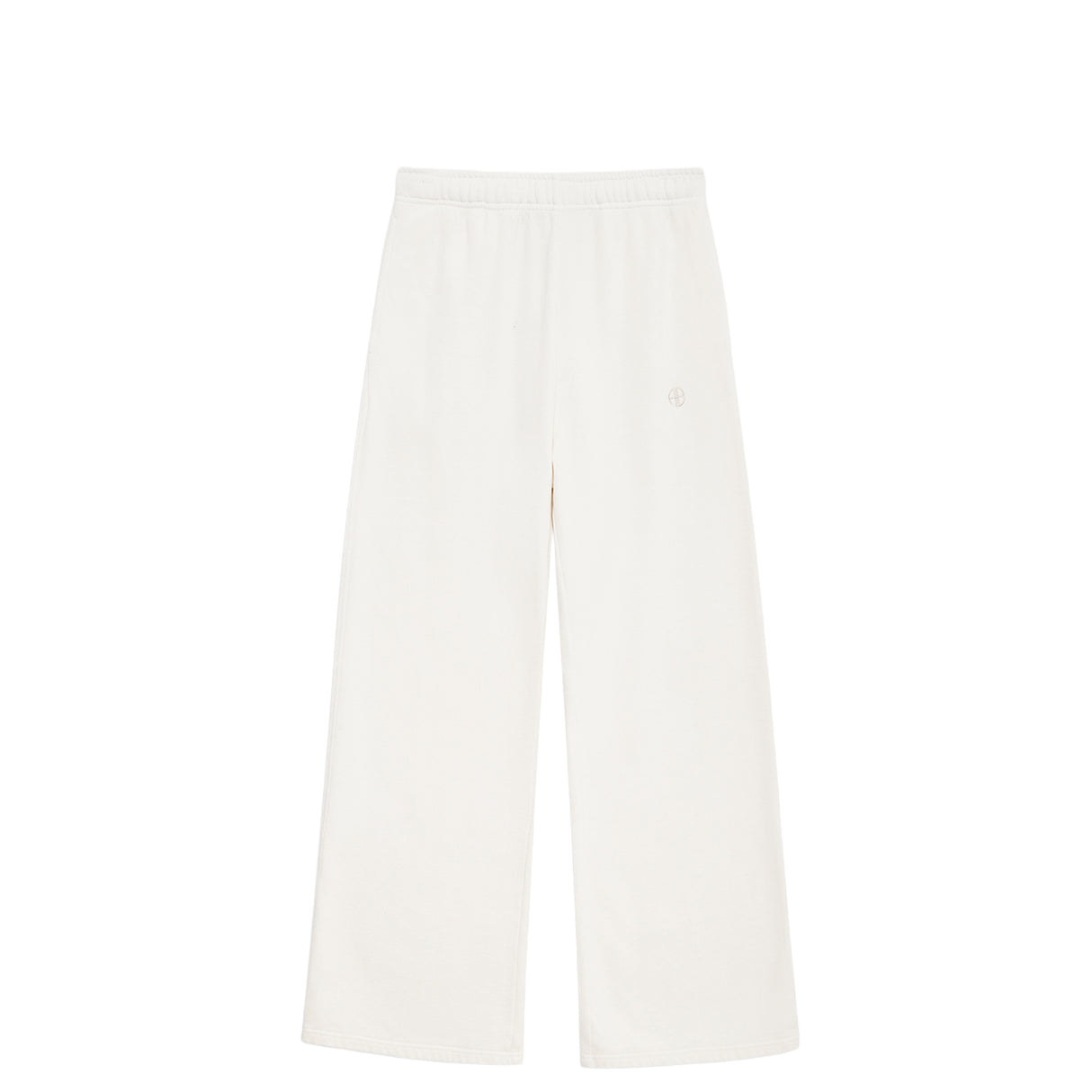 Anine Bing KACEY SWEATPANT MONOGRAM, Ecru