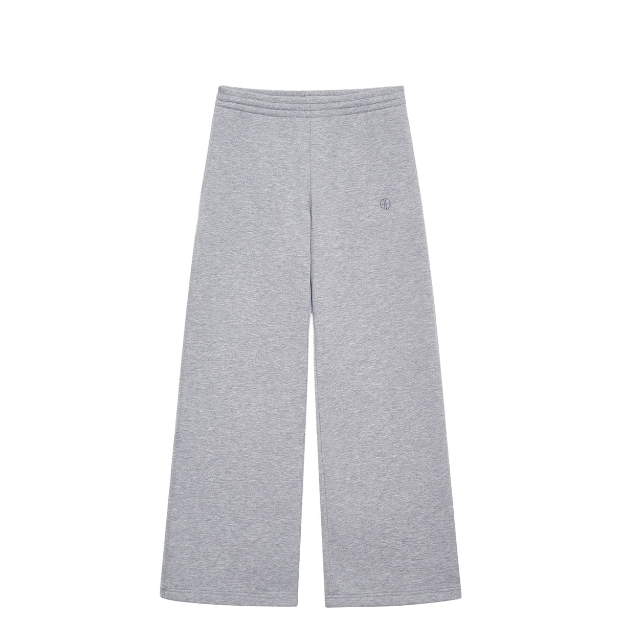 Anine Bing KACEY SWEATPANT MONOGRAM, Grey Melange