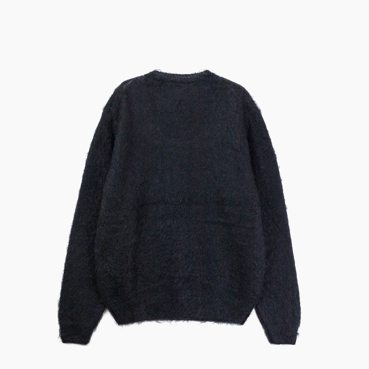 Auralee W'S BRUSHED SUPER KID MOHAIR KNIT P/O, Ink Black