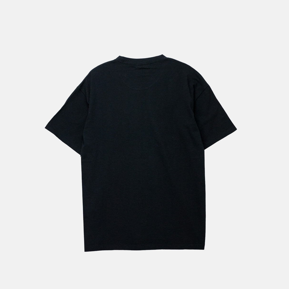 Auralee M'S SEAMLESS CREW NECK TEE, Black