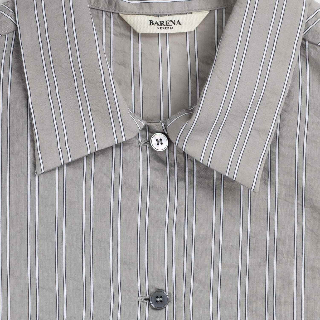 Barena Venezia WOMEN'S SHIRT CRISTY BINARIO, Silver