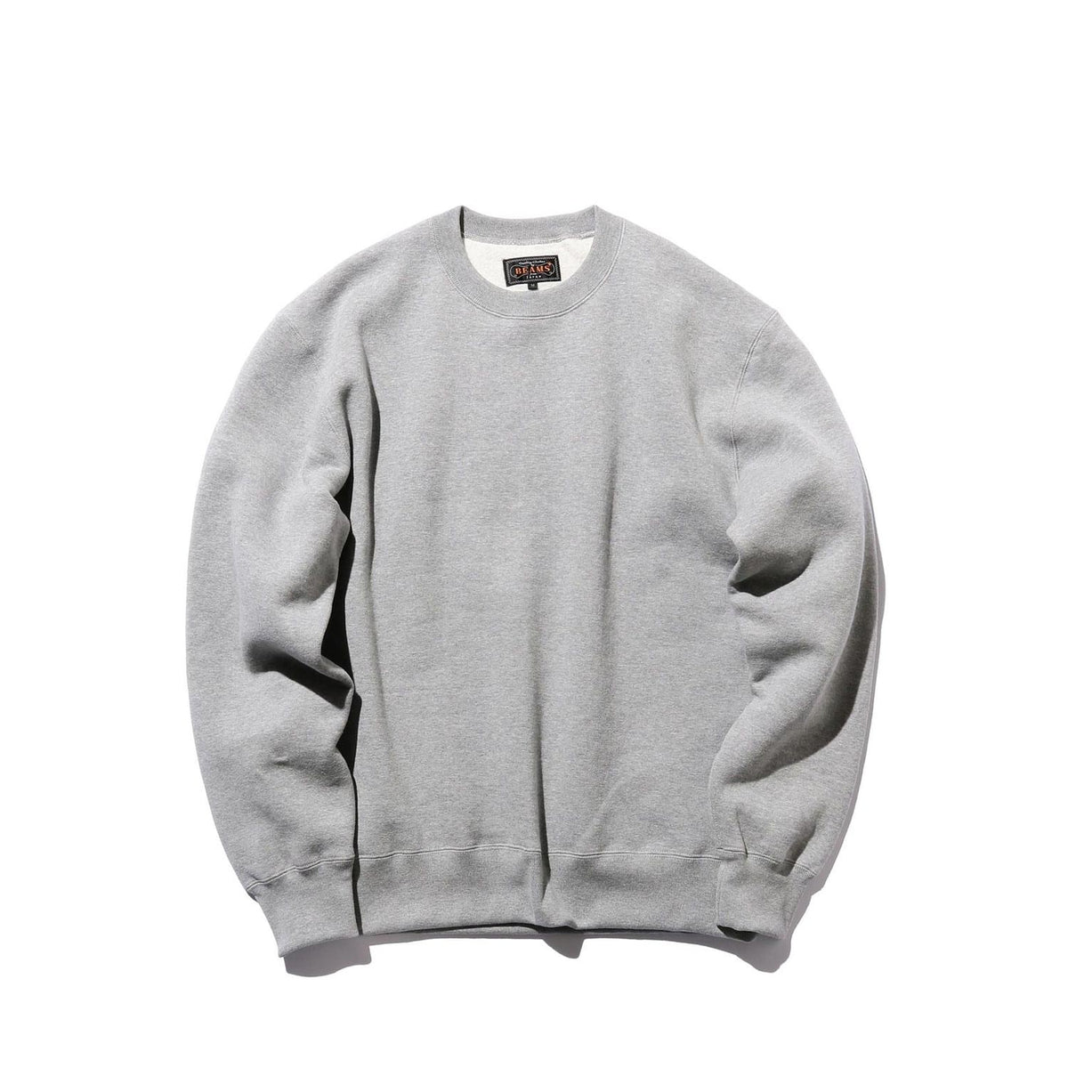 BEAMS+ SWEATSHIRT CREW RAISED BACK, Grey - Image 1
