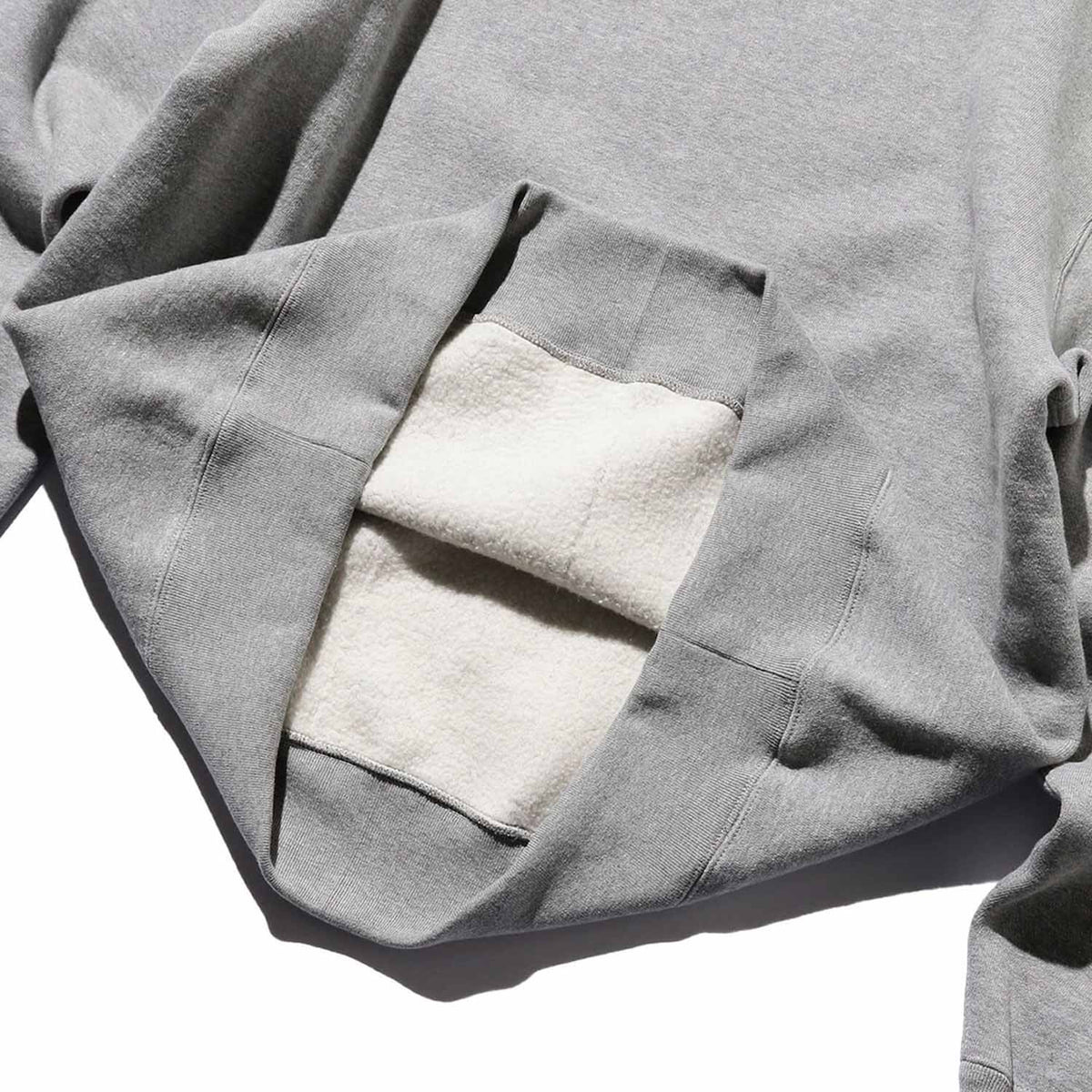 BEAMS+ SWEATSHIRT CREW RAISED BACK, Grey - Image 2