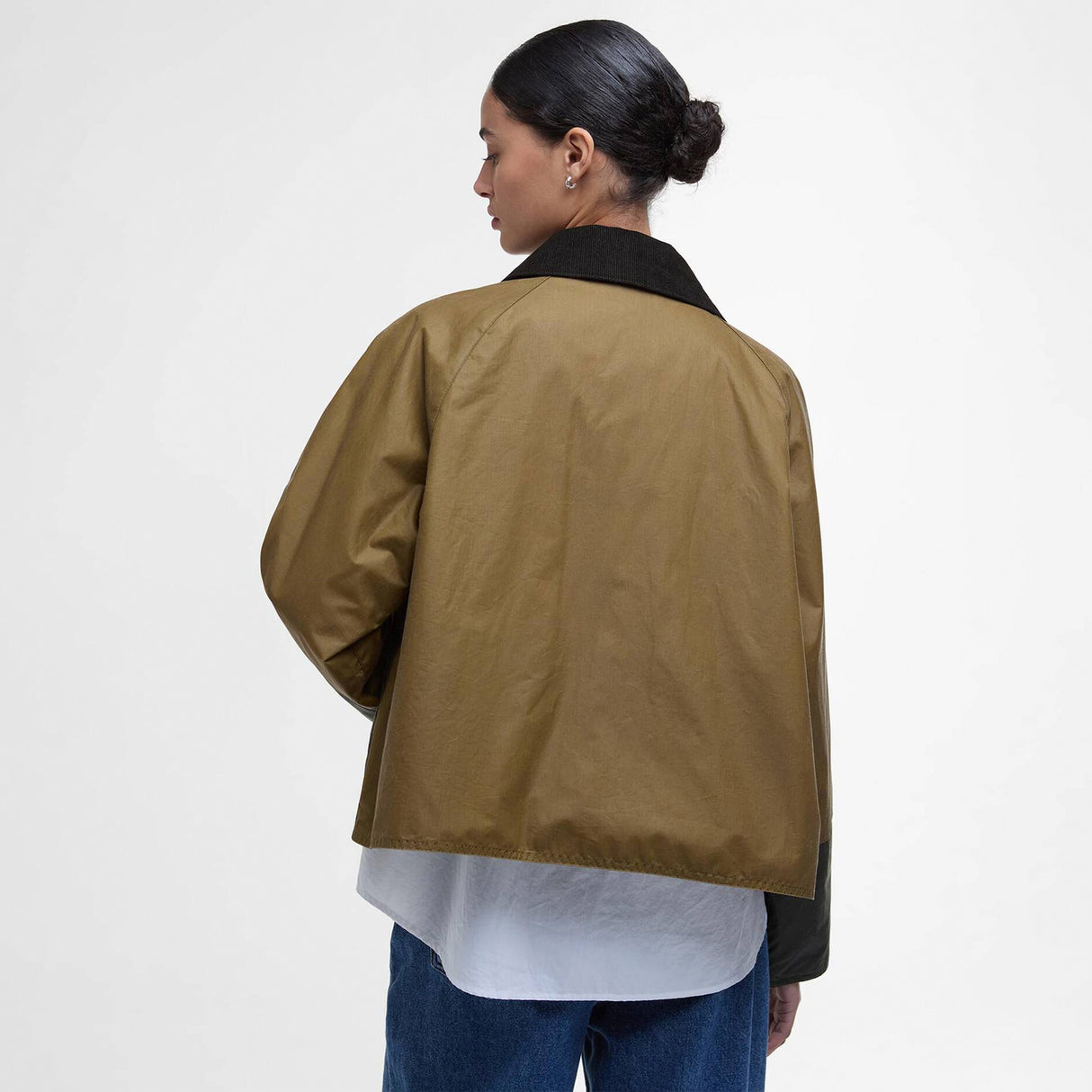 Barbour ALMA WAX JACKET, Sand/Archive Olive/Beech/Ancient