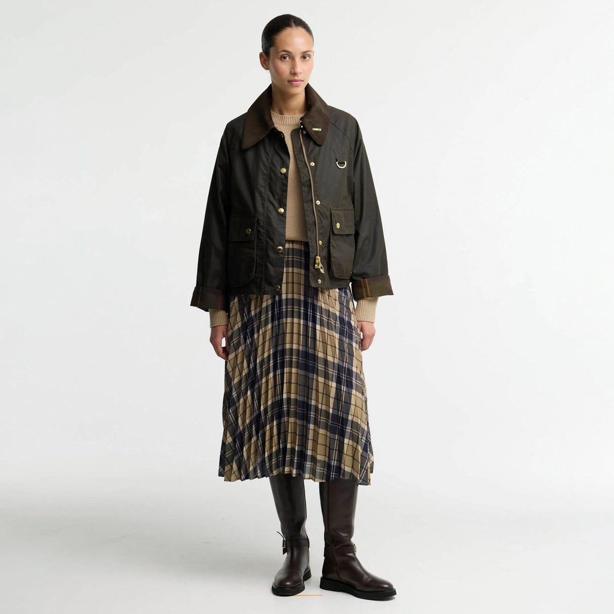 Barbour ICONS MODERN SPEY WAXED JACKET, Olive