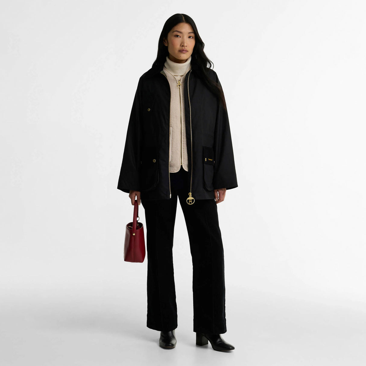 Barbour TREETON WAX, Black