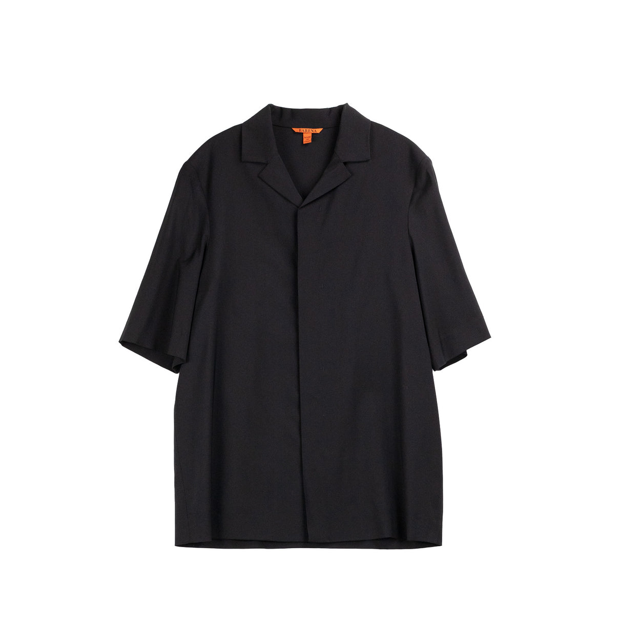 Barena Venezia MEN'S OVERSHIRT ATILA TROPICAL, Black