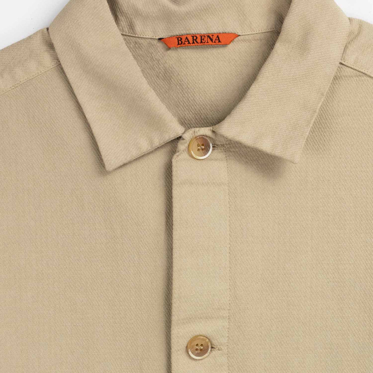 Barena Venezia MEN'S OVERSHIRT CASSAN ARELA, Khaki