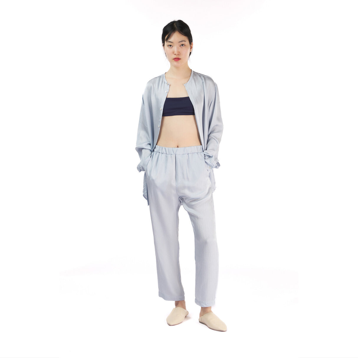 Barena Venezia WOMEN'S MOLLI SHIRT ONDINA, Grey