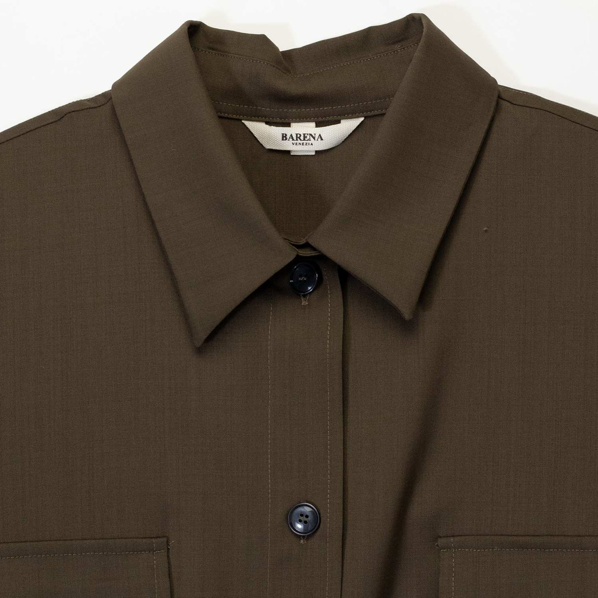 Barena Venezia OVERSHIRT MARCELLA, Oliva