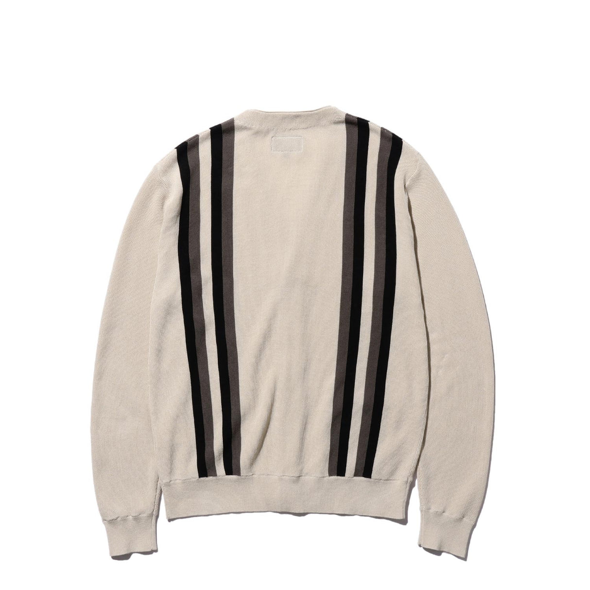 Beams+ CARDIGAN STRIPE, Beige