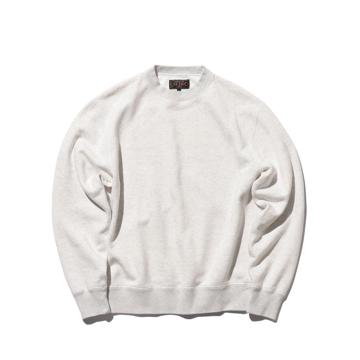 Beams+ CREWNECK SWEATSHIRT, Ash