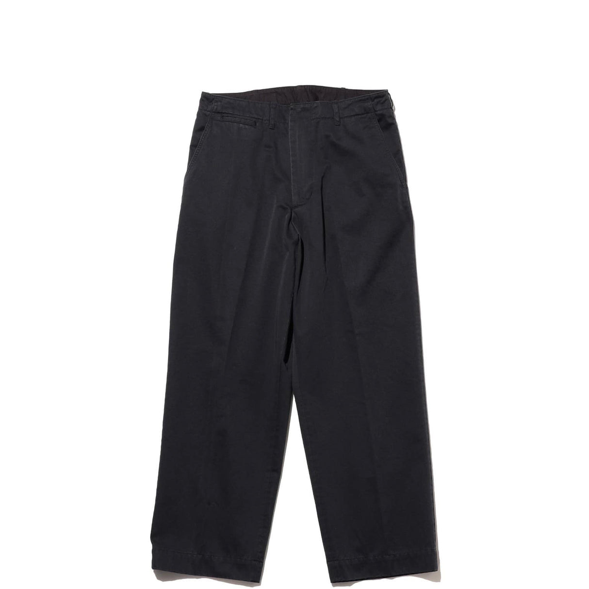 Beams+ WORK TROUSERS 60/2 TWILL, Black
