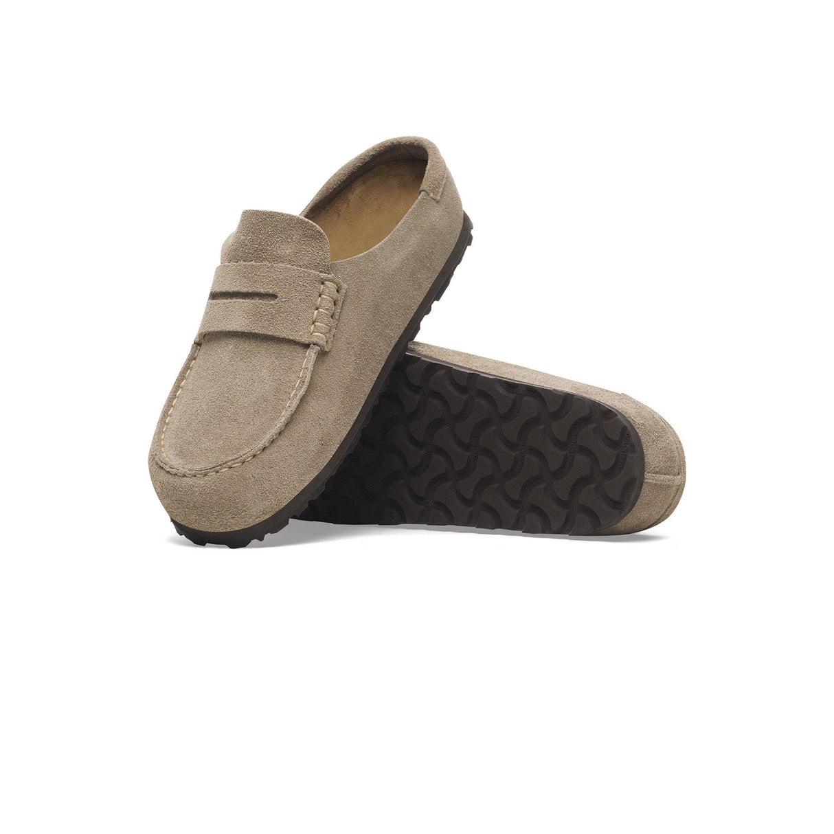 Birkenstock NAPLES WRAPPED SUEDE REGULAR, Taupe
