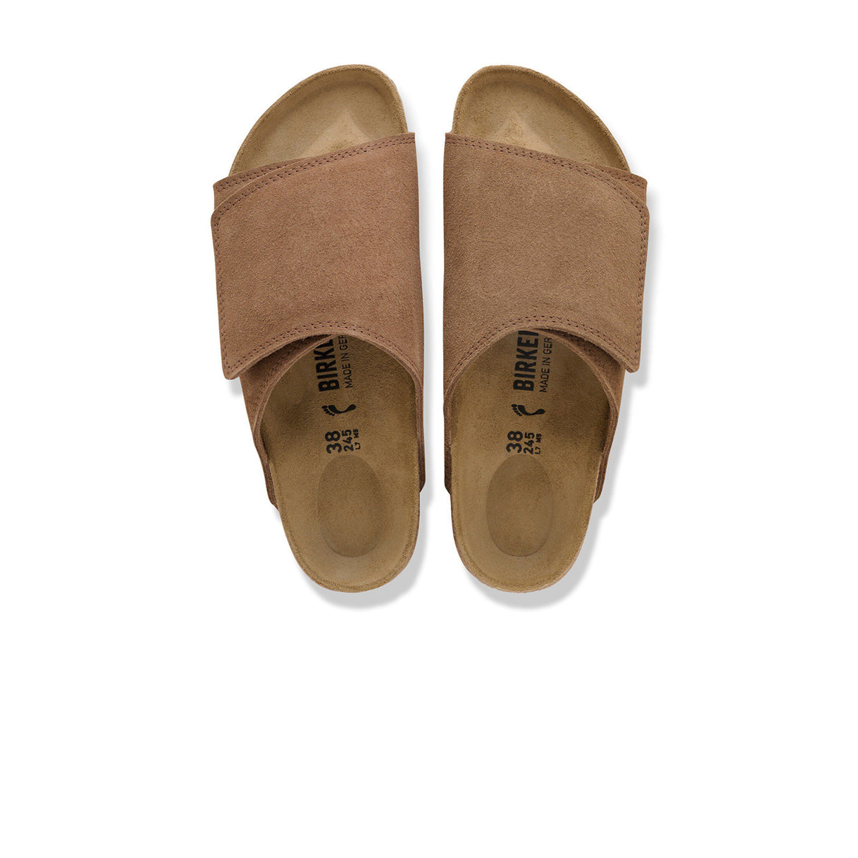 Birkenstock SOLANA VL SUEDE REGULAR, Dark Tea